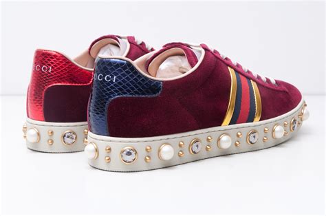 authentic women Gucci ace sneakers